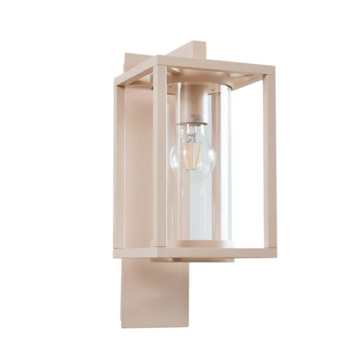 Lucande utendørs vegglampe Ferda, pendel, beige, IP44 Discount