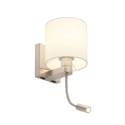Lucande vegglampe Brinja, 45 cm, svingbar, leselampe, E27| Design- Og Hotellbelysning