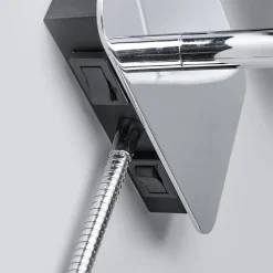 Lucande vegglampe Jettka, høyde 63 cm, lesearm, tekstil| Led-Innendørs|Vegglamper