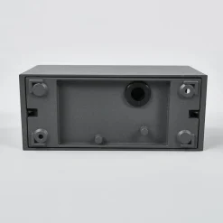 Lucande vegglampe Xava, opp/ned, antrasitt, 2 lyskilder, GU10| Terrassebelysning|Vegglamper Utendørs