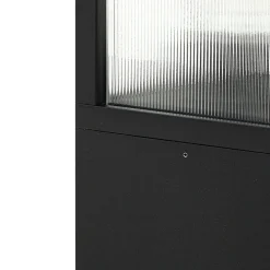 Lucande veilampe Klemens, 90 cm, svart, metall, IP54 Outlet