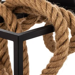 Lucande Vlados vegglampe, bur, 54 cm| Vegglamper