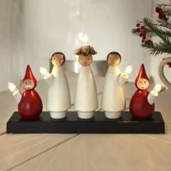 STAR TRADING Luciakör - en stilig lysestake med 5 lys Discount