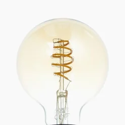 LUUMR Smart LED-pære G95 E27 ravfarget 4,9W Tuya WLAN Best