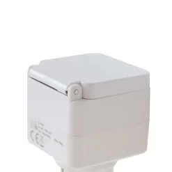 LUUMR Smart Plug Lykka, EU, WiFi, Tuya, innendørs, utendørs, hvit New