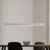 TK Lighting Luxe hengelampe, hvit, lengde 112,5 cm, metall, 4000 K| Pendellamper