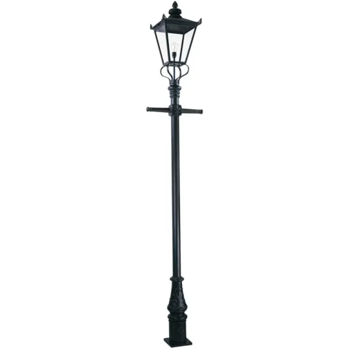 Elstead Lyktestolpe Wilmslow svart 1 lyskilde høyde 330 cm New