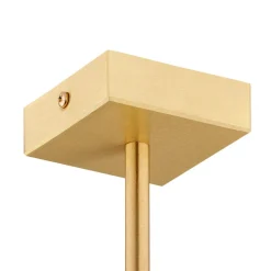 Argon Lysekrone Azzi tekstilskjerm med 5 lyskilder, hvit| Lysekroner