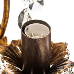 ONLI Lysekrone Botte i metall med 8 lyskilder, bronse| Lysekroner