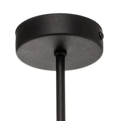TK Lighting Lysekrone Chicago, lin skjerm med 6 lyskilder| Lysekroner