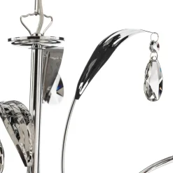 ONLI Lysekrone Jacqueline, 6 lyskilder, hvit