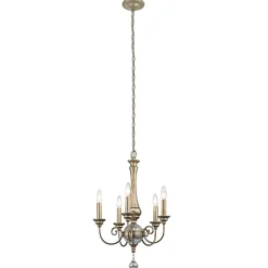 KICHLER Lysekrone Rosalie, 5 lyskilder, Ø 45 cm Discount