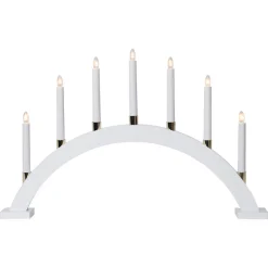 STAR TRADING Lysestake Gillian i hvitt tre Online