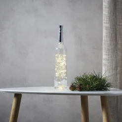 STAR TRADING Lyslenke til flasker Dew Drops 200 cm batteri Outlet
