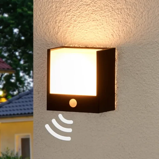 Philips Macaw -LED-utevegglys med bevegelsessensor| Vegglamper Med Sensor|Utebelysning Med Sensor