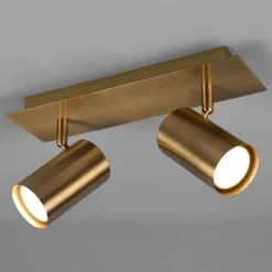 Trio Lighting Marley downlight, antikk messing, 2 lyskilder| Spotter I Tak