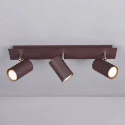 Trio Lighting Marley downlight, rustfarget, 3 lyskilder Online