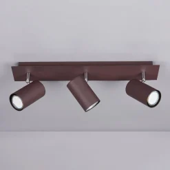 Trio Lighting Marley downlight, rustfarget, 3 lyskilder Online