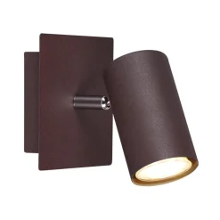 Trio Lighting Marley veggspot i rustfarget metall Online