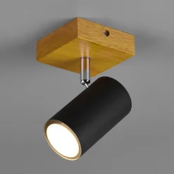 Trio Lighting Marley veggspot, matt svart Hot