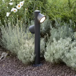 Martinelli Luce Bruco gatelampe 2 lys 79 cm| Gatebelysning, Pullert Belysning