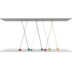 Martinelli Luce Elastica bånd-gulvlampe, lyseblå| Gulvlamper