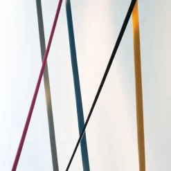 Martinelli Luce Elastica bånd-gulvlampe, lyseblå| Gulvlamper