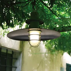 Martinelli Luce Polo pendellampe Ø48cm antrasitt Discount