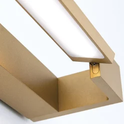ORION Marylin vegglampe til bad, lengde 90 cm, gull, aluminium Online
