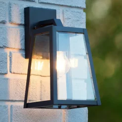 Lucide Matslot utendørs vegglampe, høyde 30,5 cm| Vegglamper Utendørs