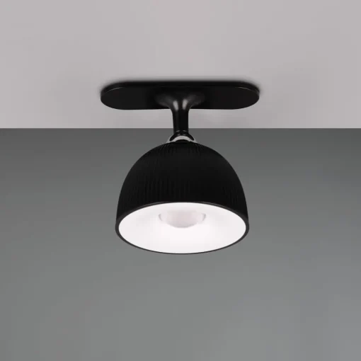 Reality Leuchten Maxima LED oppladbar bordlampe, svart, høyde 41 cm, plast| Bordlamper