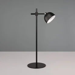Reality Leuchten Maxima LED oppladbar bordlampe, svart, høyde 41 cm, plast| Bordlamper