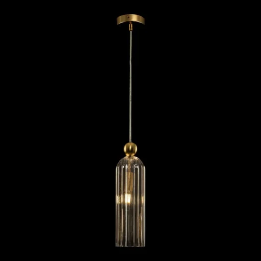 Maytoni Antic hengelampe glassskjerm konjakk-farge| Design- Og Hotellbelysning