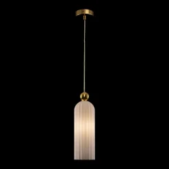 Maytoni Antic hengelampe, hvit glass-skjerm| Design- Og Hotellbelysning|Pendellamper