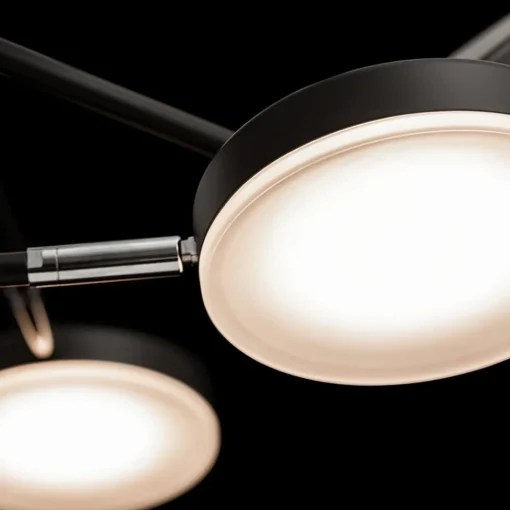 Maytoni Fad LED-hengelampe dreibare skjermer 6 lk| Pendellamper