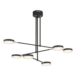 Maytoni Fad LED-hengelampe dreibare skjermer 6 lk| Pendellamper