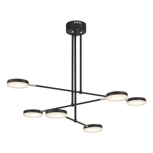 Maytoni Fad LED-hengelampe dreibare skjermer 6 lk| Pendellamper