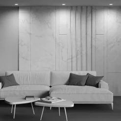 Maytoni Hoop innfellingslampe, kantet, hvit| Downlights