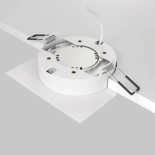 Maytoni Hoop innfellingslampe, kantet, hvit| Downlights