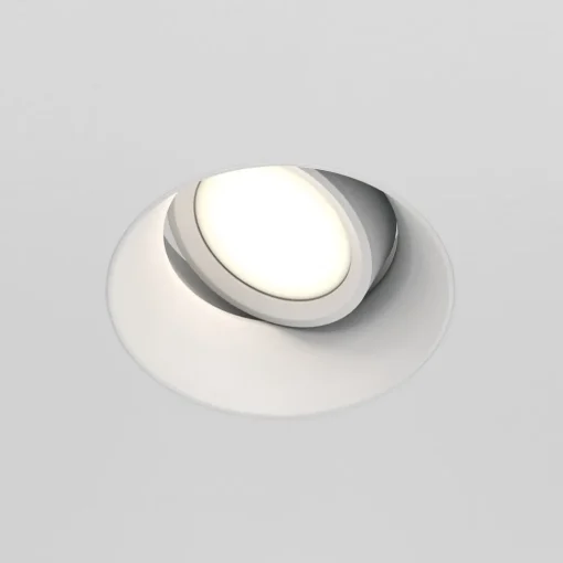 Maytoni innfellingslampe Dot hvit rund 11,8 x 9 cm aluminium GU10| Downlights