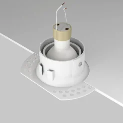 Maytoni innfellingslampe Dot hvit rund 11,8 x 9 cm aluminium GU10| Downlights