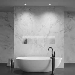 Maytoni innfelt taklampe Zoom hvit Ø 8,5 cm aluminium IP65 GU10| Downlights|Spotter I Tak