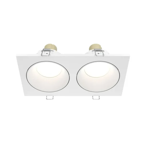 Maytoni innfelt taklampe Zoom hvit 17 x 9 cm 2 lyskilder IP65 Online
