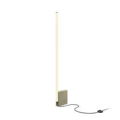Maytoni LED-gulvlampe Solid, høyde 128,2 cm, betong, akryl| Gulvlamper