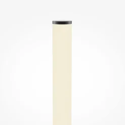 Maytoni LED-gulvlampe Solid, høyde 128,2 cm, betong, akryl| Gulvlamper