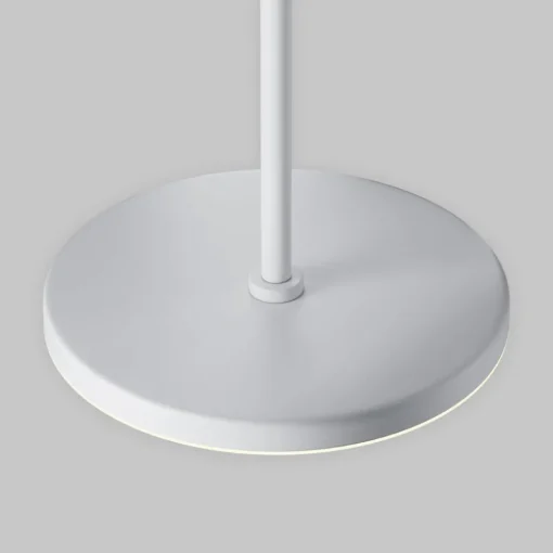 Maytoni LED-hengelampe Plato, hvit, Ø 18,5 cm, aluminium| Kontorbelysning