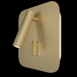 Maytoni los 176 LED-vegglampe, 3 000 K kantet gull| Design- Og Hotellbelysning|Led-Innendørs