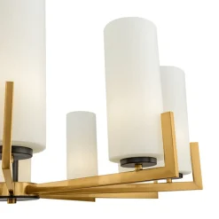 Maytoni lysekrone Fortano, 10 lyskilder, glass, E27| Lysekroner