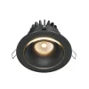 Maytoni Yin LED for innfelt belysning, IP20, 3000K, triac, svart Outlet