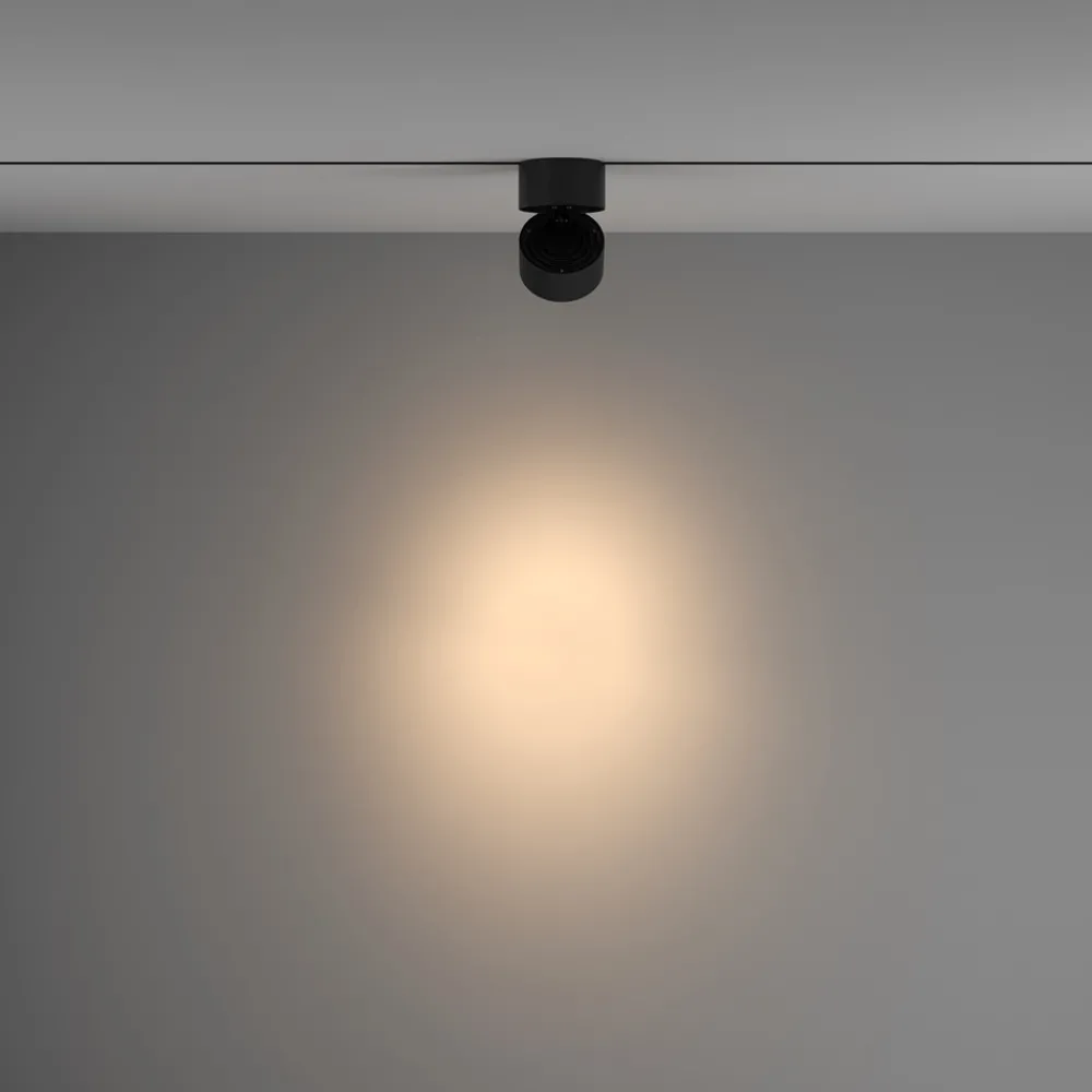 Maytoni Yin LED-spotlight Unity-system, Triac, 930, svart Online